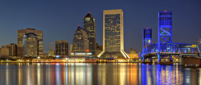 Jacksonville skyline