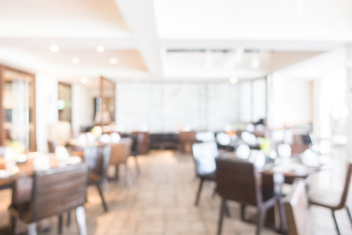 People sitting in a restaurant