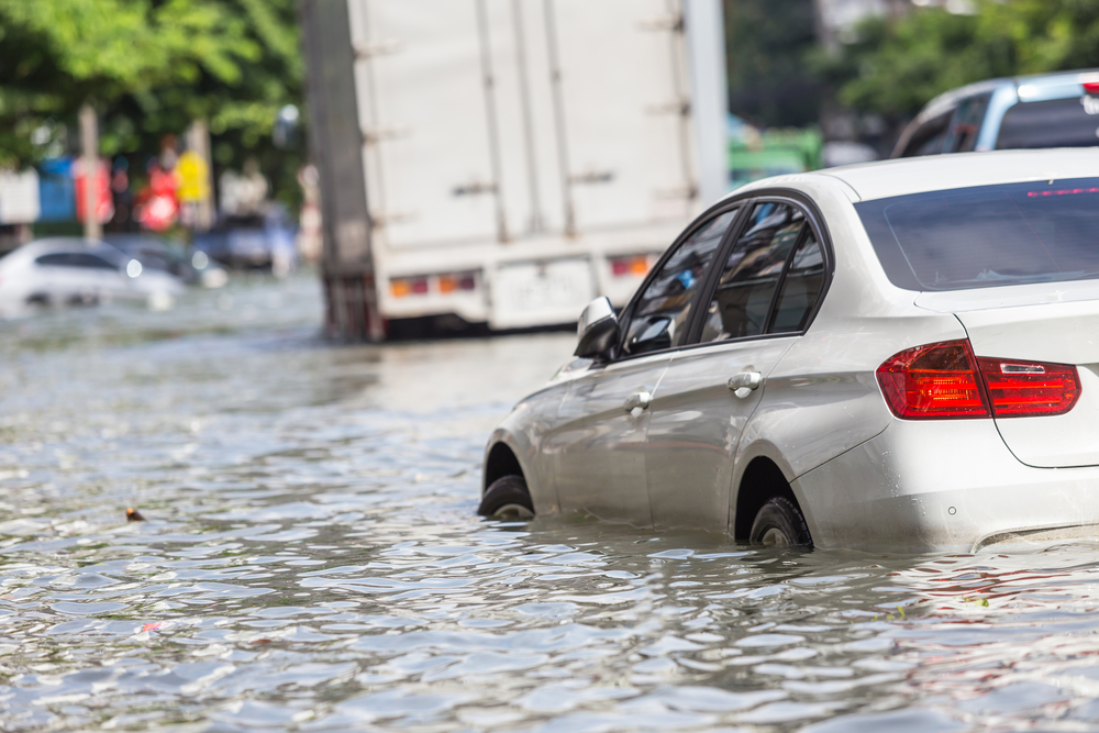 Flooding of a Road